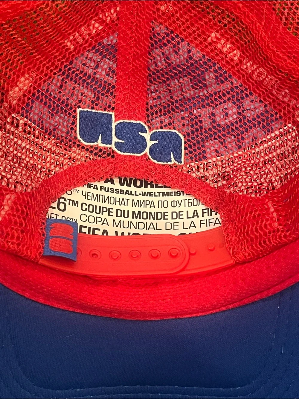 FIFA World Cup 2026 Foam Trucker Hat Snapback NWT Licensed - USA